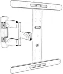 VALUE 17.99.1149 TV mount/stand 139.7 cm (55") White