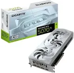Videokaart GigaByte GeForce RTX 5070 Ti EAGLE OC ICE SFF 16G Graphics Card - 16GB GDDR7, 256bit, PCI-E 5.0, 2542 MHz Core Clock, 3 x DP 2.1a, 1 x HDMI 2.1b, NVIDIA DLSS 4, GV-N507TEAGLEOC ICE-16GD