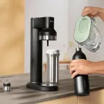 BRITA sodaTRIO bottle (1 l; black)