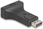 DeLOCK Adapter DisplayPort 1.1 Stecker zu DVI Buchse Passiv schwarz