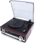 Camry Premium CR 1168 audio turntable Black, Wood