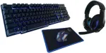 Klaviatuur Rebeltec Gaming kit:keyboard+mouse +pad+headphone