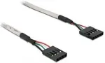 DeLOCK USB 2.0 Kabel 5 Pin Pfostenbuchse zu 4 Pin Pfostenbuchse 50 cm