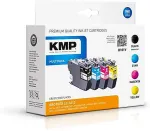 Tooner KMP PrintTechnik AG KMP Patrone Brother LC-3213 bk,cyan,mag,yel. 4x400 S. B100V remanufactured