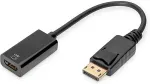 Digitus Aktiver DisplayPort Adapter/Konverter, DP auf HDMI