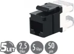 Solarix CAT5E UTP RJ45 SXKJ-5E-UTP-BK keystone
