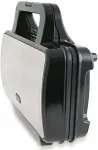 EMERIO Sandwichtoaster 2 Scheibentoaster XXL Muschelform