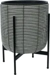 Home4you Lillepott WICKER alusega 38x38xH49cm, beežikashall