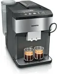 Kohvimasin Siemens TP516DX3 EQ.500 classic connect Kaffeevollautomat edelstahl / schwarz