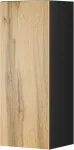 Cama MEBLE Cama cabinet VIGO "90" full 90/35/32 black/wotan oak