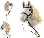 Milly Mally Horse on a stick Hobby Horse Light Grey
