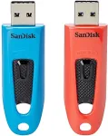 M&auml;lukaart SANDISK MEMORY DRIVE FLASH USB3 64GB/2PK SDCZ48-064G-G46BR2