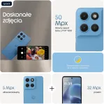 Mobiiltelefon MOTOROLA moto g17 17.1 cm (6.72") Dual SIM Android 15 USB Type-C 8 GB 128 GB 5200 mAh Blue
