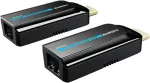 DELTACOIMP HDMI ekstendri tugipunkt kuni punktikonfiguratsioonini, 1080p kiirusel 60 Hz, must