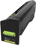 Tooner LEXMARK CORPORATE TONER CARTR YELLOW 82K2UYE 55K PAGES UC F/CX860