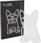 Manta SNL66WH Style Neon Lights FRENCH BULLDOG White