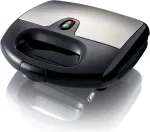 ELDOM ST11 sandwich maker 750 W Black,Silver