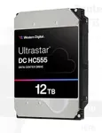K&otilde;vaketas Western Digital 12TB Ultrastar DC HC555 0B48720 3,5 Zoll SATA 6 Gbit/s