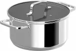 No name CASSEROLE HELIX with lid 20CM 3L
