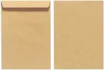 Herlitz Versandtasche C4 90g braun nassklebend 10er Pack