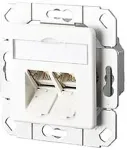METZ CONNECT Anschlussdose Cat 6 E-DAT C6 8/8(8) UPk LSA reinwei