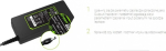 GREEN CELL AD100P power adapter/inverter Indoor 180 W Black