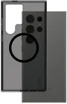 PANZERGLASS CARE&trade; by &reg; Smokey Case w. Black Qi Compatible Samsung Galaxy S24 Ultra