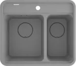 Deante Granite sink 1.5-bowl