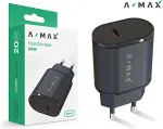 ALIGATOR mains charger A-MAX PD 20W USB-C black