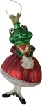 Home4you J&otilde;uluehe JOY FROG QUEEN 14cm, klaas