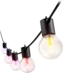 Philips Hue Festavia Globe Outdoor Fairy Lights, 7 m | 30 W | Bluetooth, Zigbee