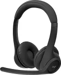 Logitech Zone 305 for Business Stereo-Headset Schwarz - MS Teams Version, Natives Bluetooth, ohne USB-Dongle, kabellos, USB-C