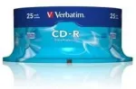 Toorikud VERBATIM 1x25 CD-R 80 / 700MB 52x Speed Extra Protection