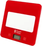 K&ouml;&ouml;gikaal Russell Hobbs RH015711RAR Square digital scale 5kg red