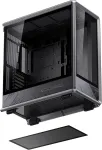 Korpus Jonsbo D401 PC-Geh&auml;use, Midi Tower, ATX, Tempered Glass - schwarz
