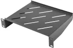 LANBERG 10" FIXED SHELF 1U/254X180MM MAX. LOAD CAPACITY UP TO 20 KG BLACK
