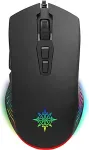 Hiir INCA Gaming Maus RGB/ 6400DPI/ 7Tasten/USB 1.80m schwarz retail