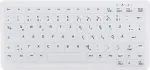 Klaviatuur CHERRY Contour ACTIVE KEY MTA AK-C4110 traadita DE-paigutus valge IP68