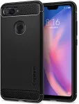 Spigen Kaitse&uuml;mbris Rugged Armor, Xiaomi Mi 8 Lite, must,