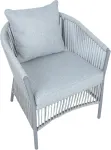 Home4you Tool SILVA 61x66xH76cm, hallikasbeež