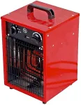 DEDRA DED9921 electric space heater Red 3300 W Convector electric space heater