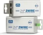 2N TELEKOMUNIKACE 2N 2-Wire Ethernet Konverter (Adapter)