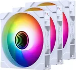 PHANTEKS 140mm M25-140 Gen2 PWM DRGB Reverse Blade 3er-Pack wei&szlig;