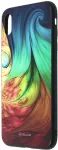 Tellur Cover Glass print for iPhone XS mesmeric