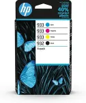 Tooner Hp 932 Black/933 Cyan/Magenta/Yellow 4-pack Original Inks