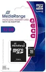 M&auml;lukaart MEDIARANGE SD MicroSD Card 32GB SD CL.10 inkl. Adapter