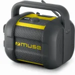 Muse | Jobsite Radio | M-968 BTY | 40 W | Waterproof | Bluetooth | Wireless connection | Portable | NFC features | Black/Yellow