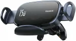 BASEUS Auto laadija LightChaser seeria induktiivne 15W hoidik &otilde;huavasse, Black (BS-CM029)
