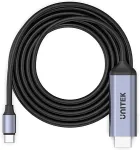 UNITEK USB-C HDMI-kaabel &ndash; 8K, USB 4, HDR10+, 1,8 m