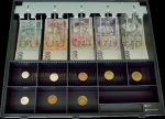 VIRTUOS Plastic money organizer for C425, metal banknote holders